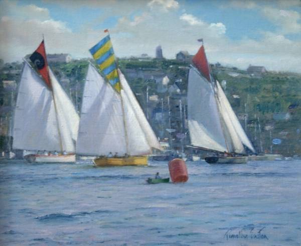 - Oil on Canvas, Painting by Timothy Easton, measuring 24 x 29 cm (H x W) framed at 35 x 40 cm £1550